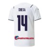Virallinen Fanipaita Italia Federico Chiesa 14 Vieraspelipaita 2021-22 - Miesten